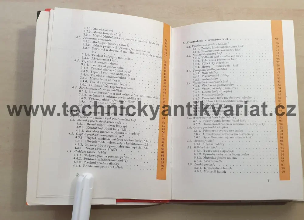 Uhlíkové kefy pre elektromotory - Emil Tarina (1973)