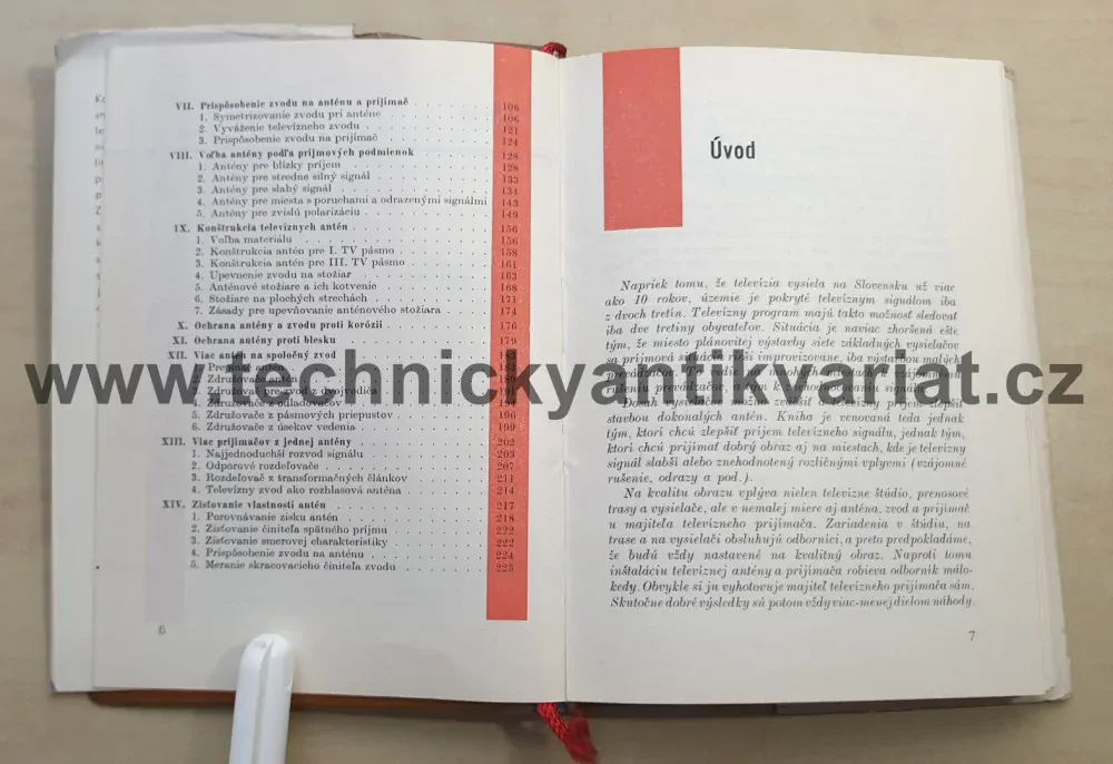 Montáž a údržba televizních antén - Ján Kožehuba (1968)