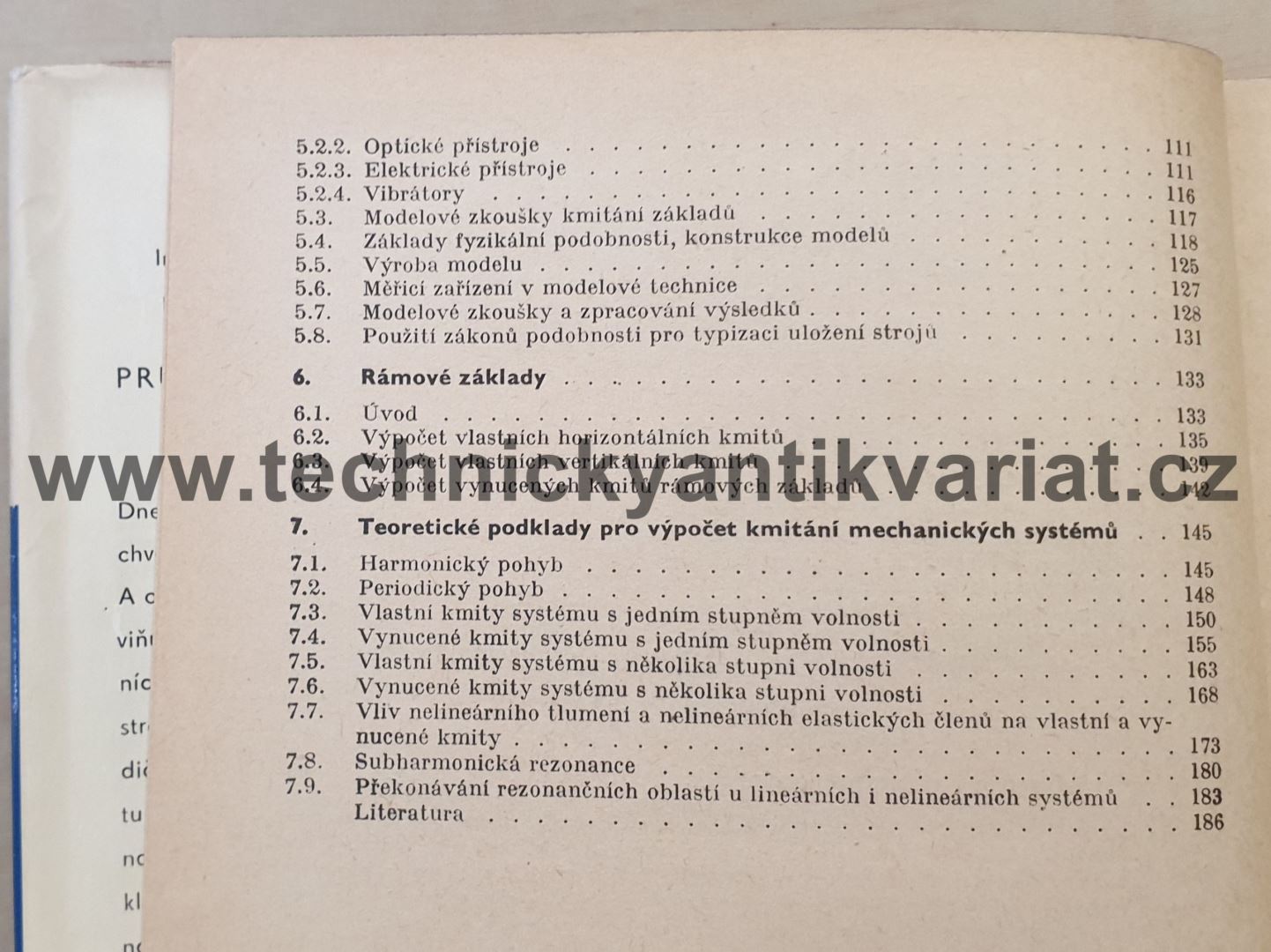 Pružné ukládání strojů - Půst, Lada (1965)