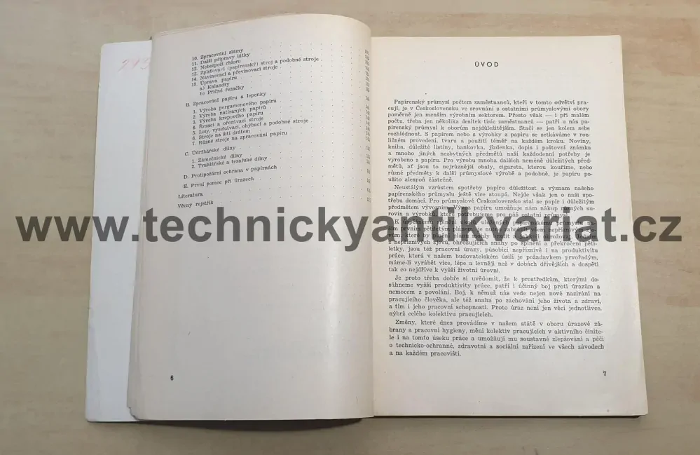 Bezpečnost práce v papírnách - Josef Petzold (1951)