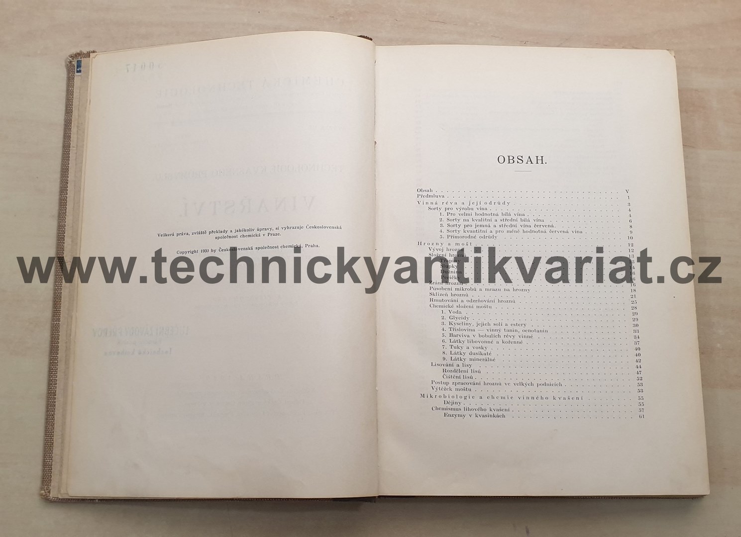 Vinařství - Štěpán Dvořák (1930)