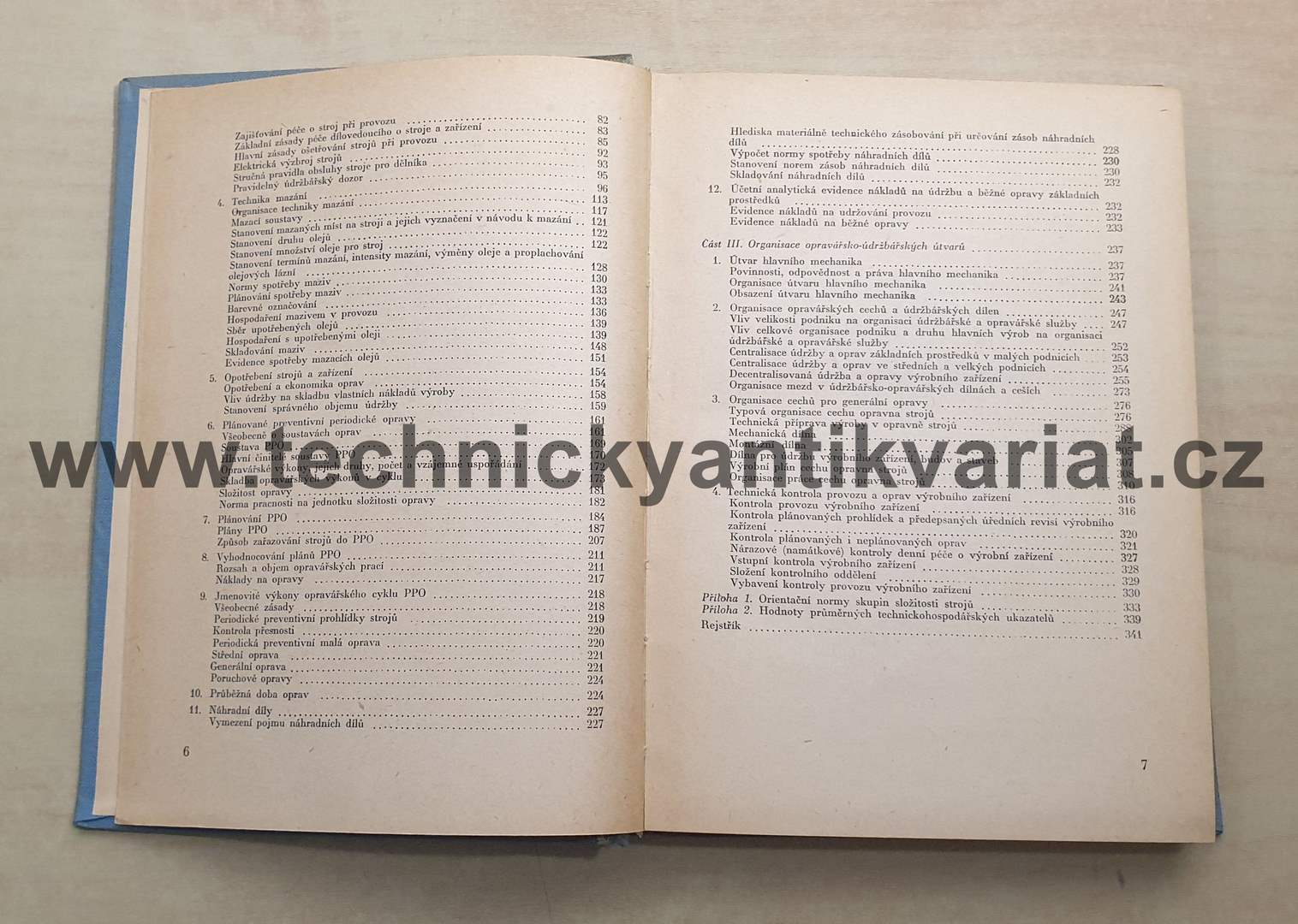 Organisace a plánování oprav a údržby strojů v kovoprůmyslu - Karel Hejcman (1957)