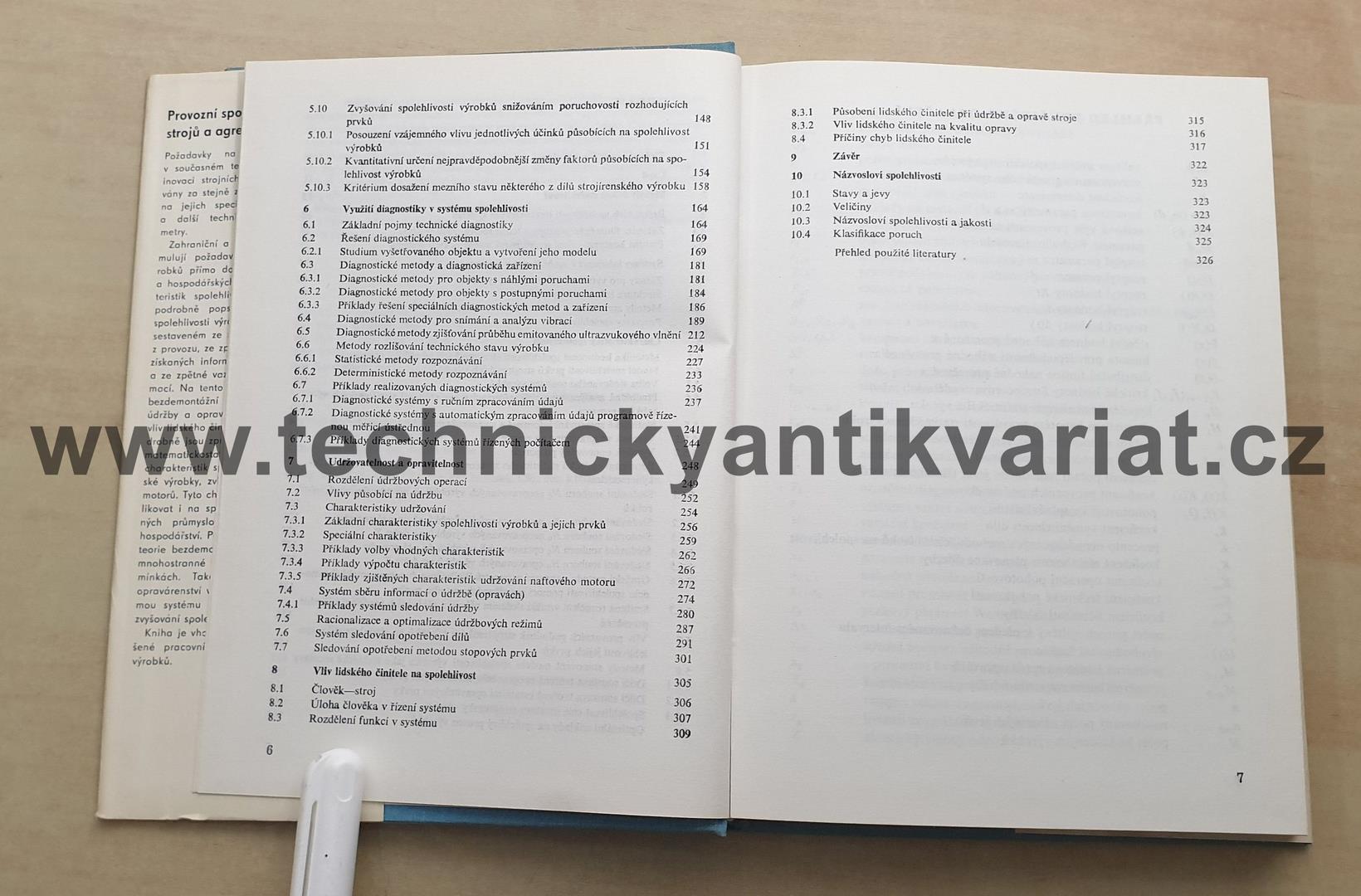 Provozní spolehlivost strojů a agregátů - K. Znamirovský (1981)