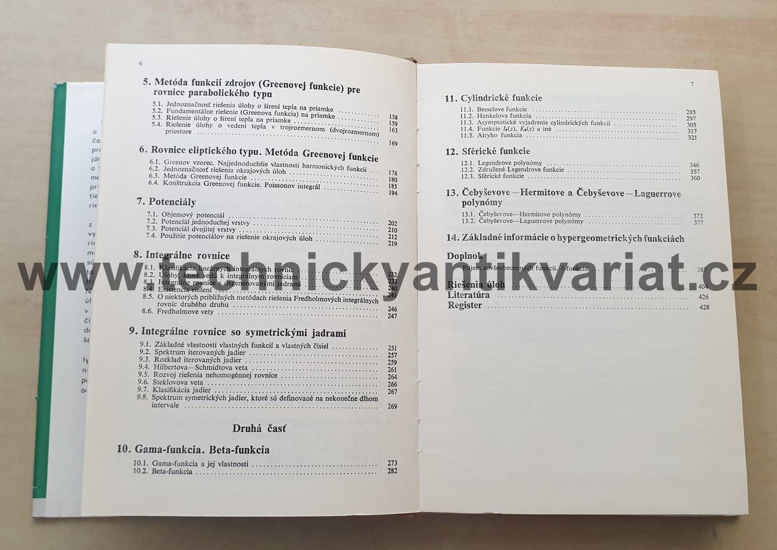 Matematická fyzika - V.J. Arsenin (1977)