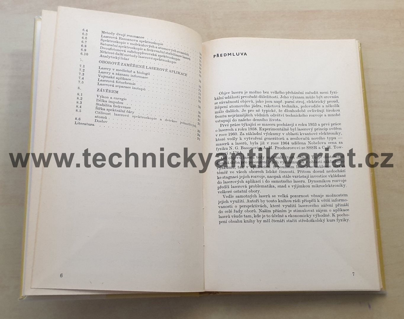 Aplikace Laserů - Pavel Engst, Milan Horák (1989)