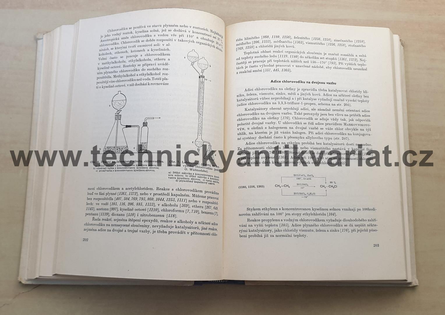 Preparativní reakce v organické chemii II. Halogenace a dehalogenace (1955)