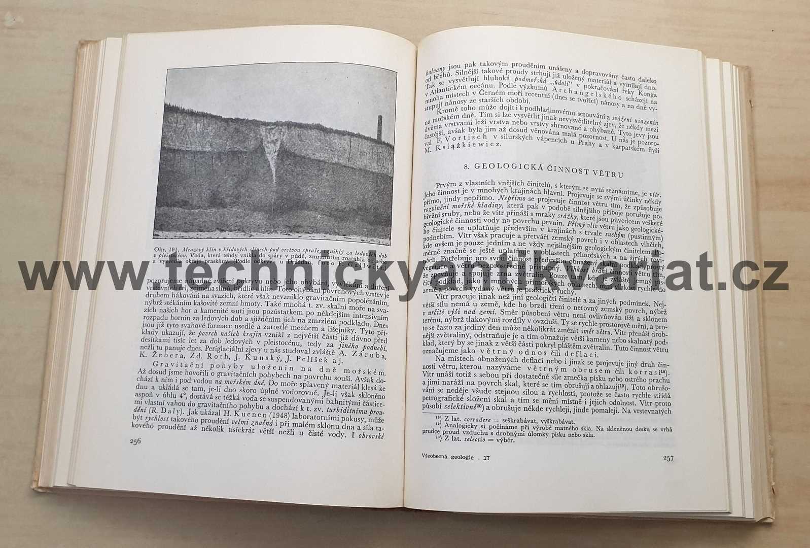 Geologie I. Všeobecná geologie - B.Bouček, Od. Kodym (1954)