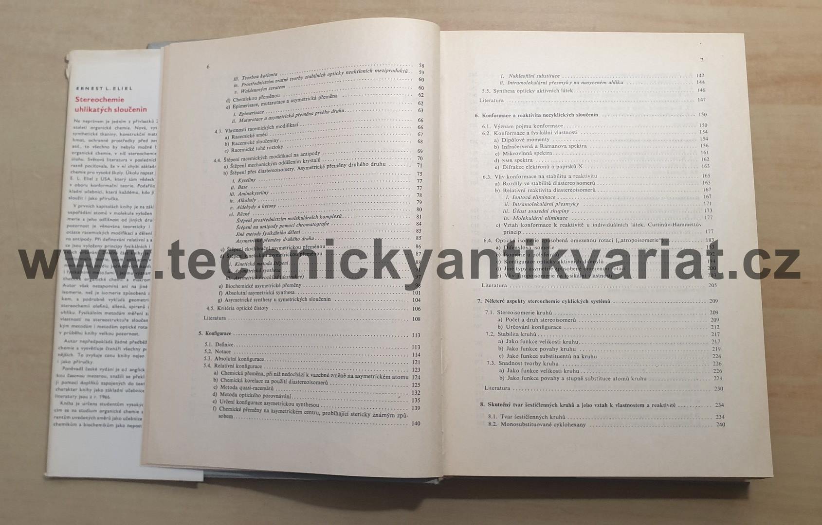 Stereochemie uhlíkatých sloučenin - Ernest L. Eliel (1970)