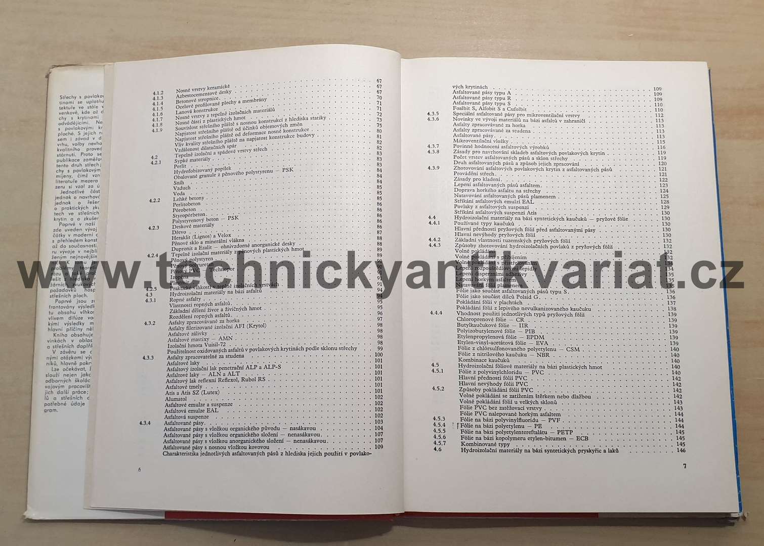 Střechy s povlakovými krytinami - Koželucha (1979)