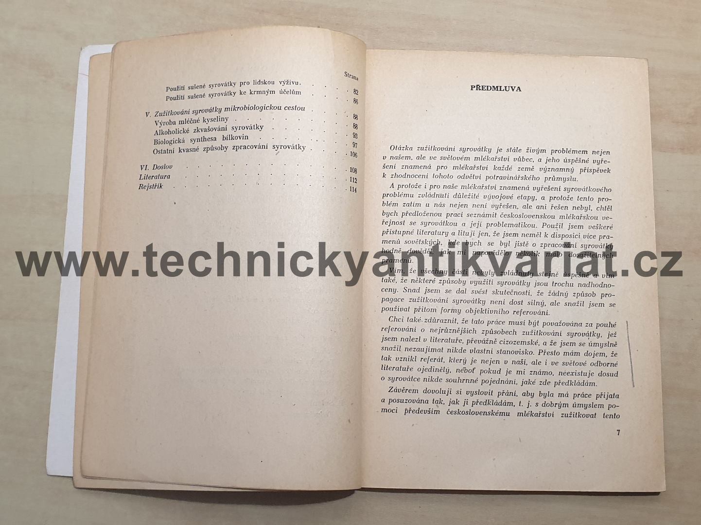 Zužitkování syrovátky - Josef Šiman (1950)