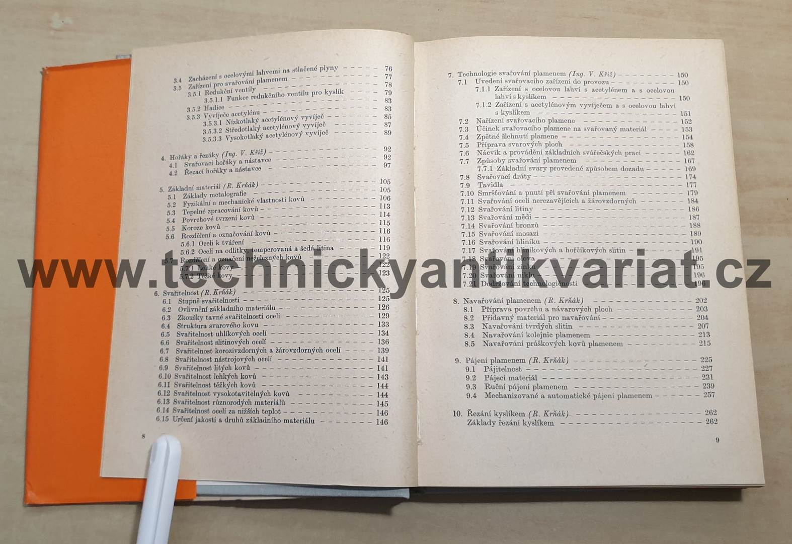 Kvalifikační příručka svářeče plamenem a paliče - Krňák, Kříž, Jonáš (1977)