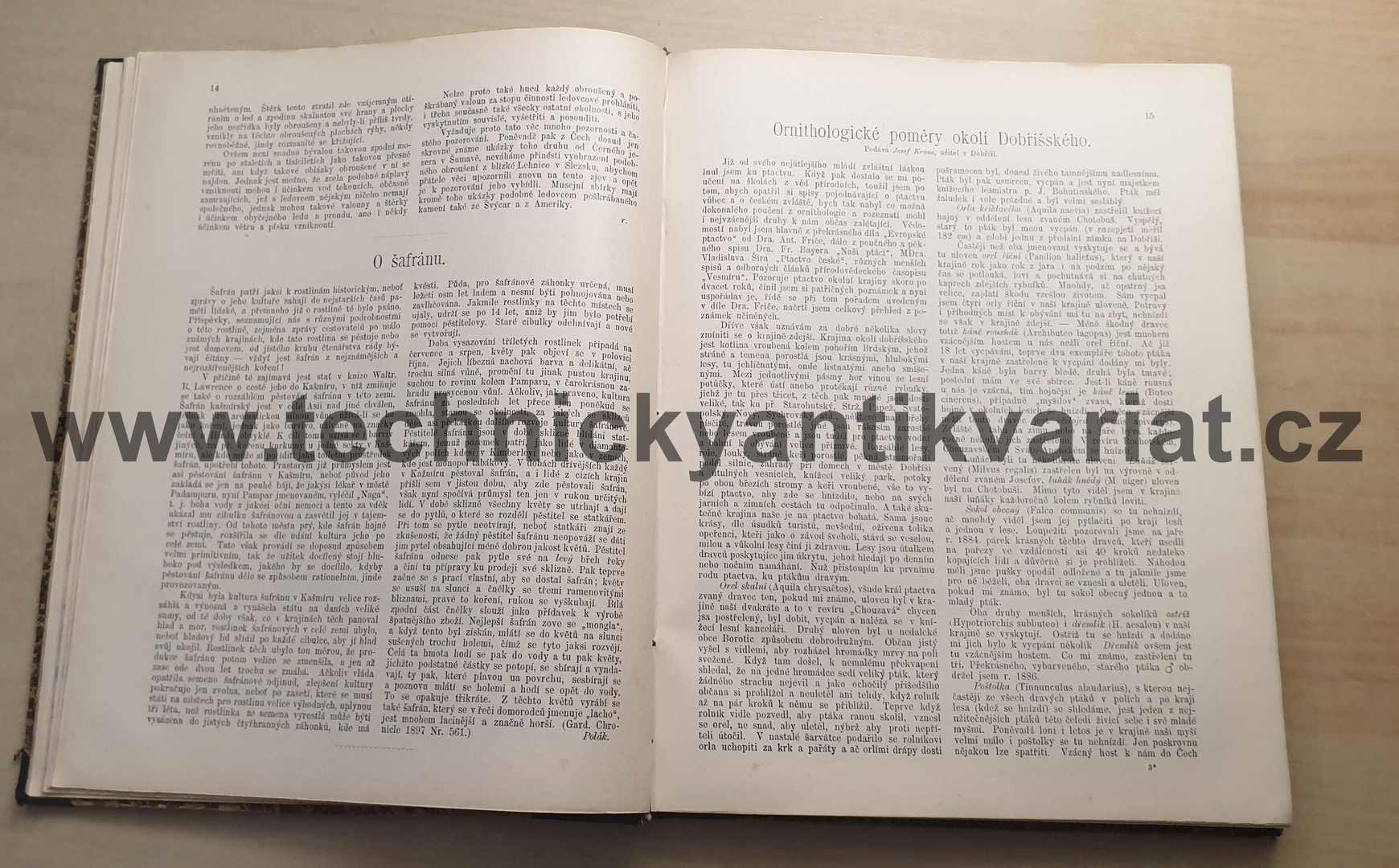 Vesmír 1898, ročník XXVII (kompletní)