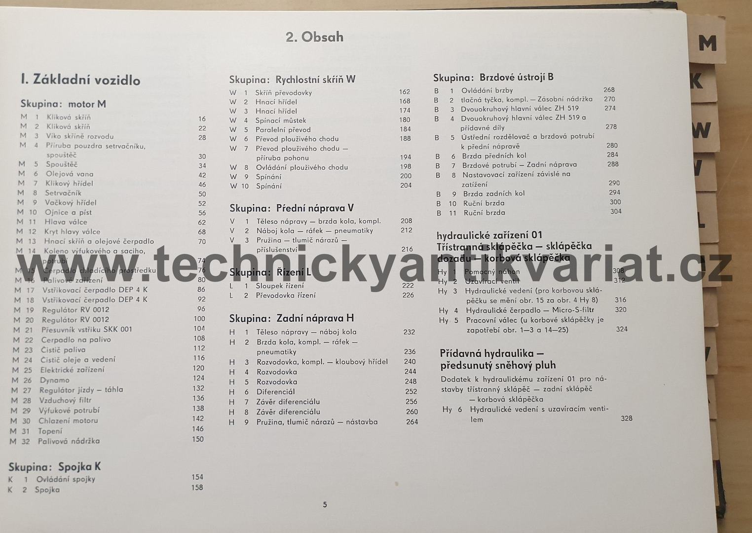 Multicar 25 - katalog náhradních dílů (1984)