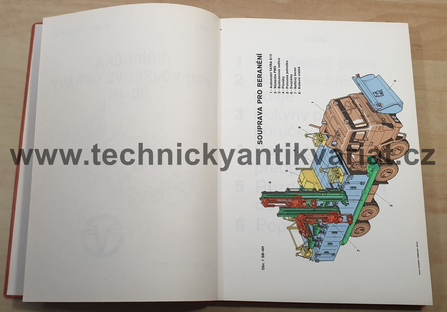 SB-4H příručka pro vojskové opravy (1991)