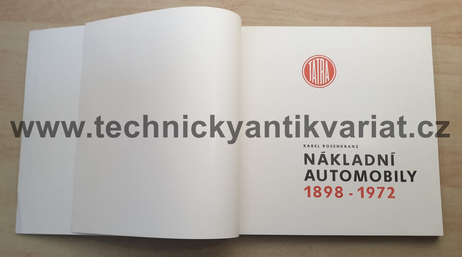 TATRA 1898-1972 nákladní automobily K. Rosenkranz (1972)