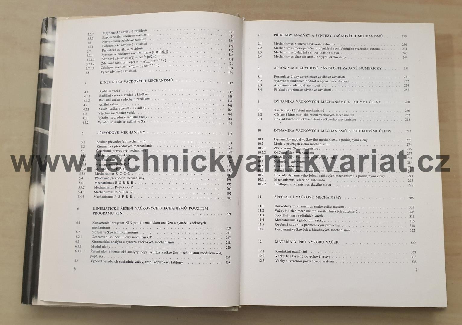 Vačkové mechanismy - Koloc, Václavík (1988)