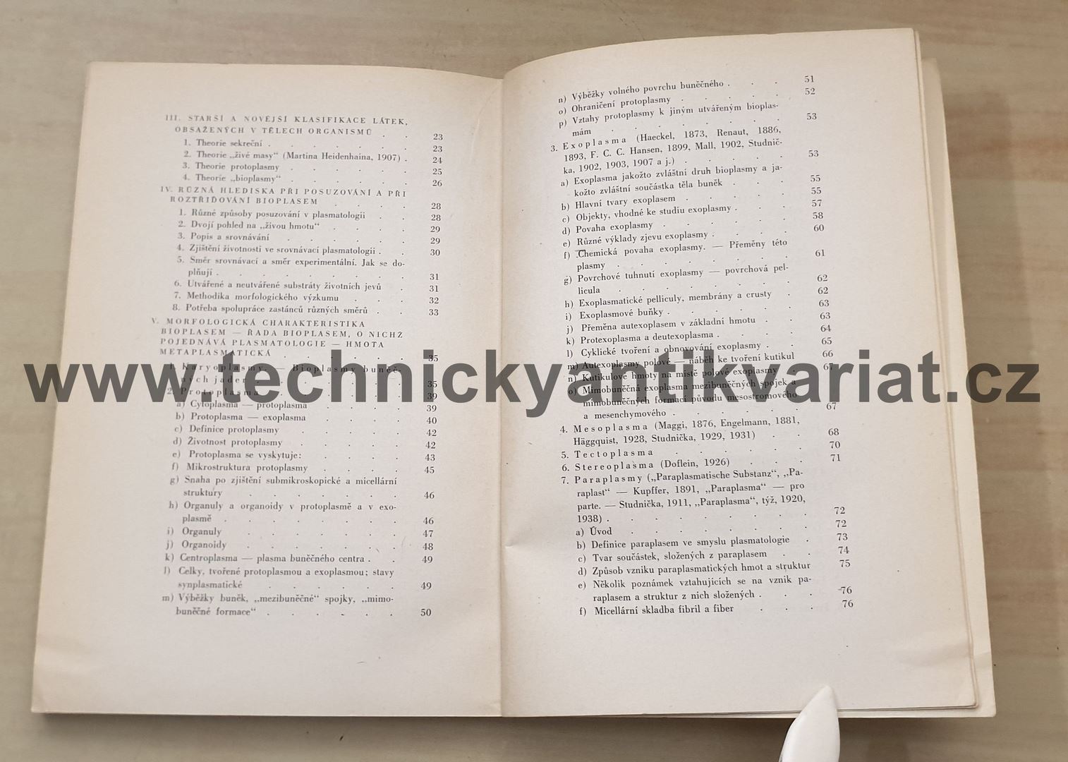 Úvod do plasmatologie - F.K.Studnička (1952)