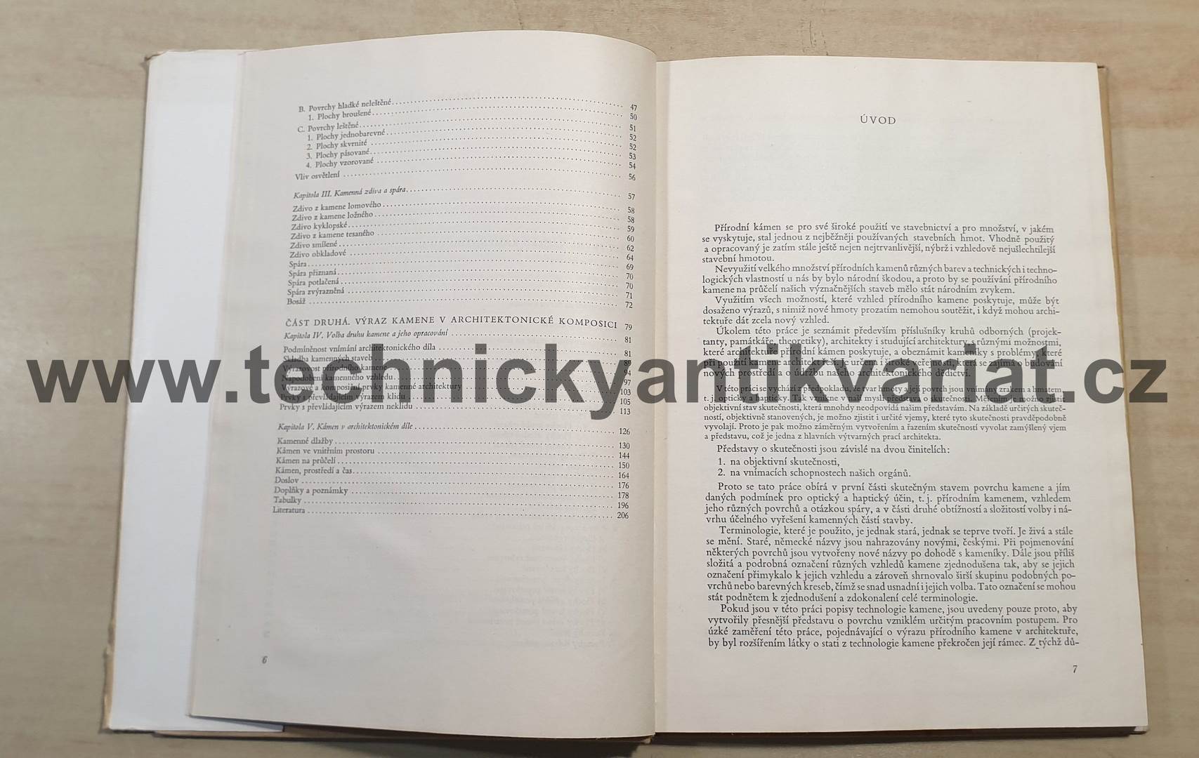 Kámen v architektuře - B. Syrový (1956)