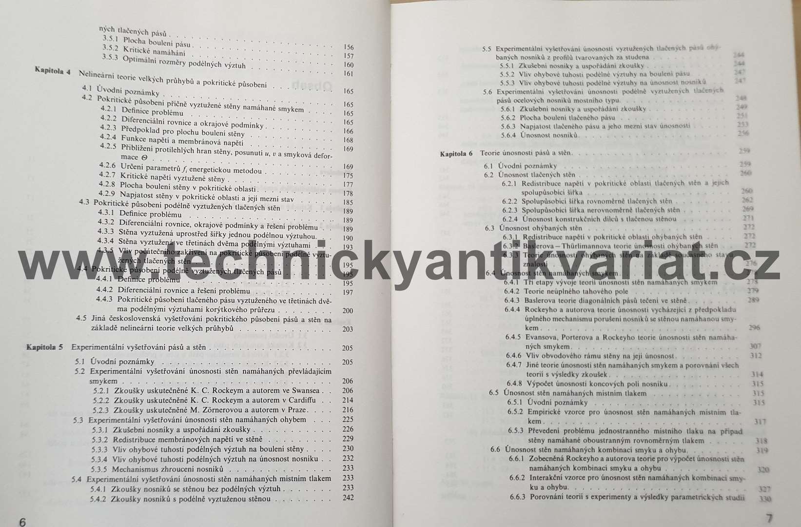 Navrhování pásů a stěn ocelových konstrukcí z hlediska stability - Miroslav Škaloud (1988)