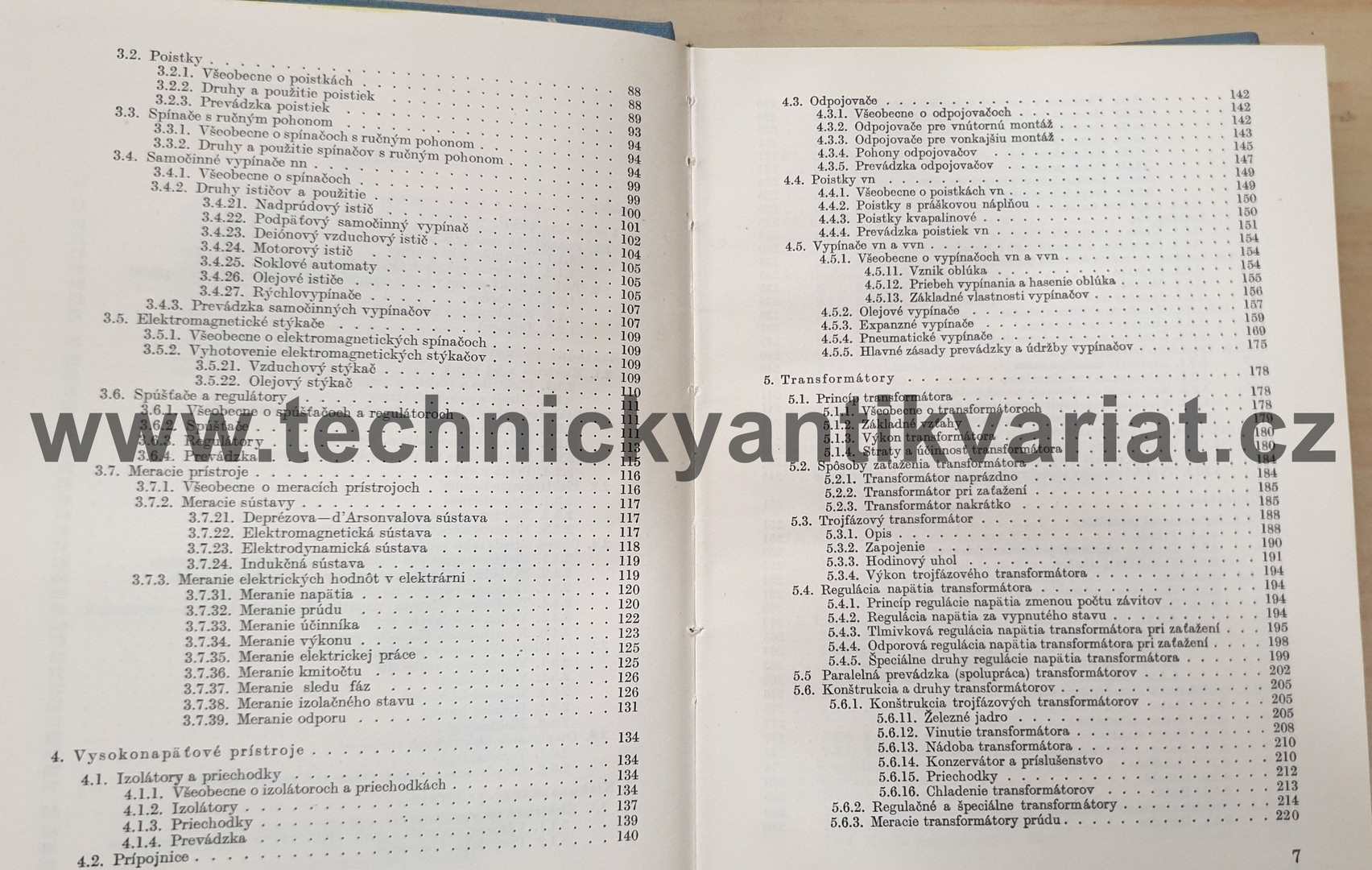 Elektrické zariadenie elektrárne - F. Gajarský (1960)