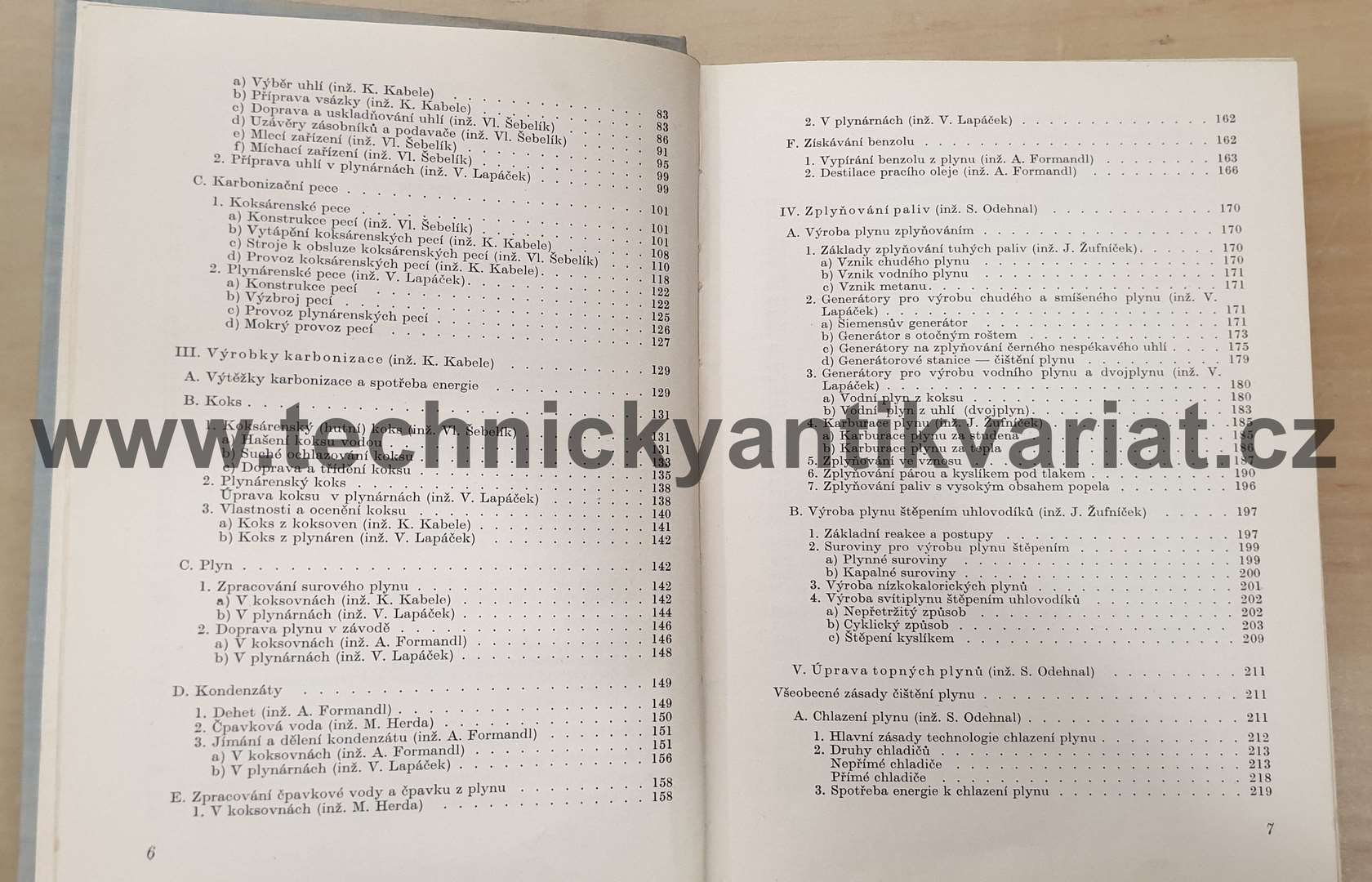 Plynárenská a konkárenská příručka - Rudolf Reidl (1962)