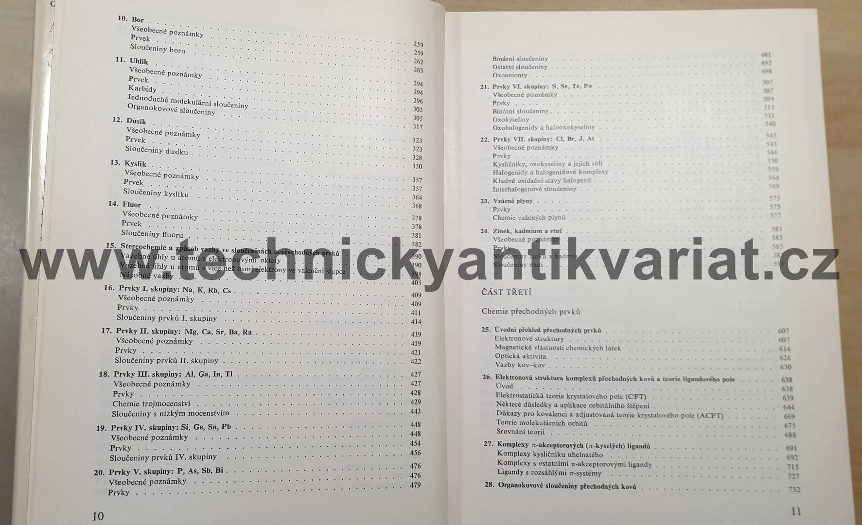 Anorganická chemie - Cotton, Wilkinson (1973)