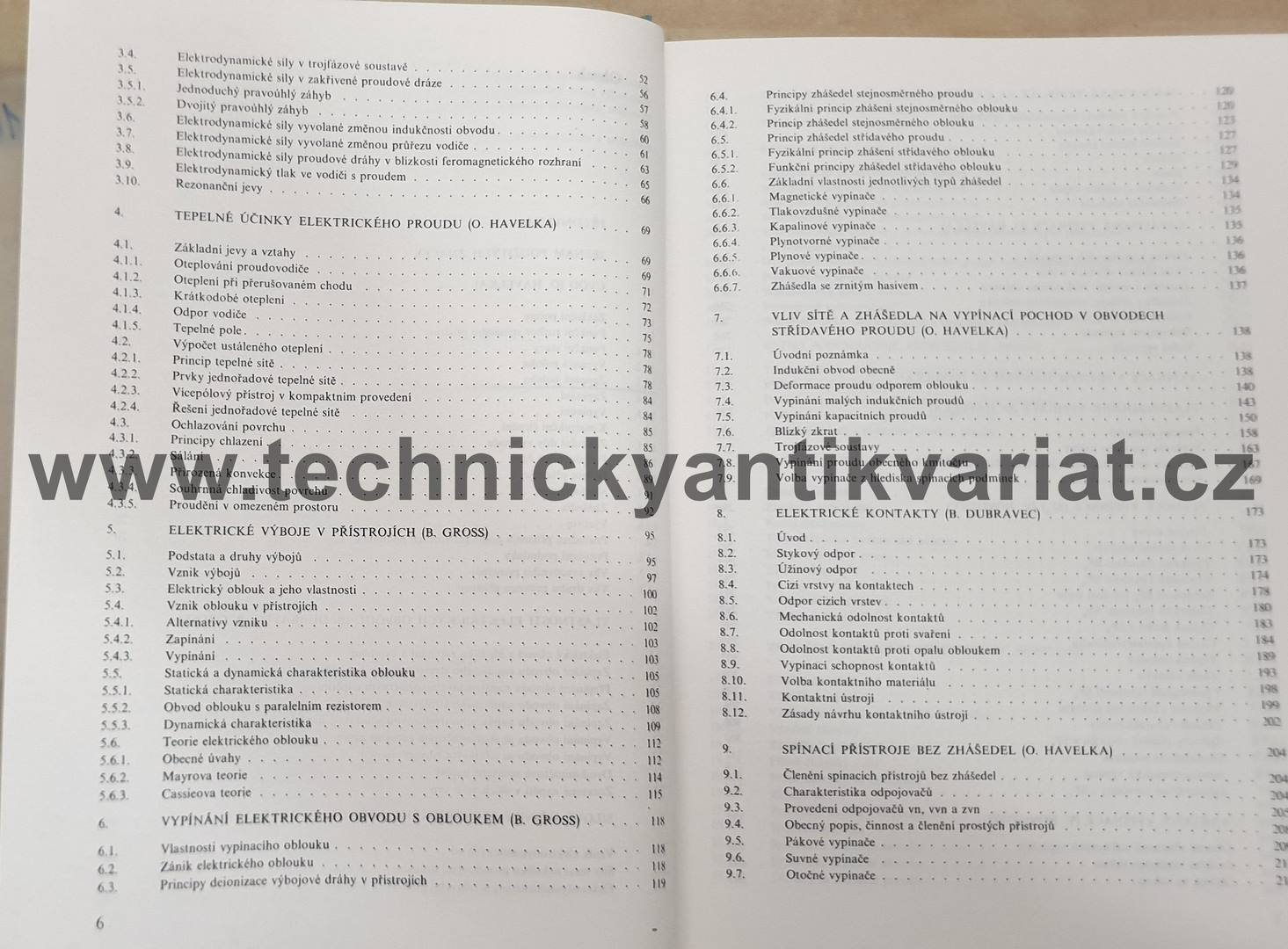 Elektrické přístroje - O. Havelka (1985)