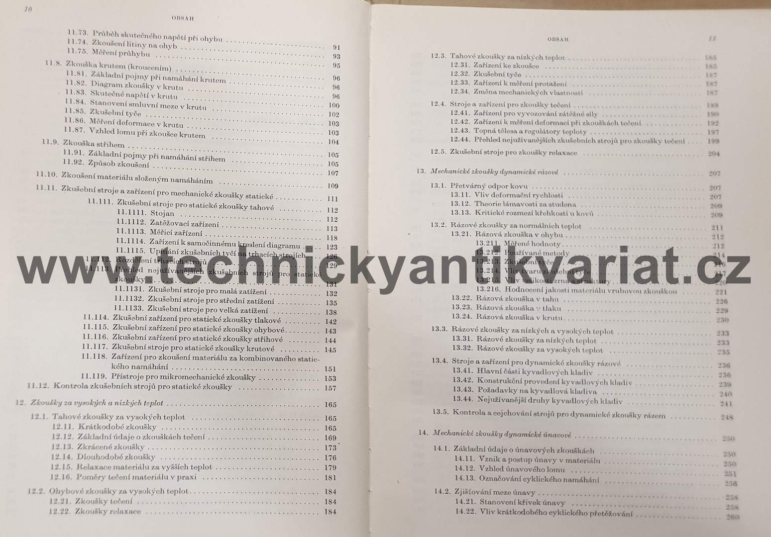 Nauka o materiálu II. svazek 1. - František Píšek (1959)