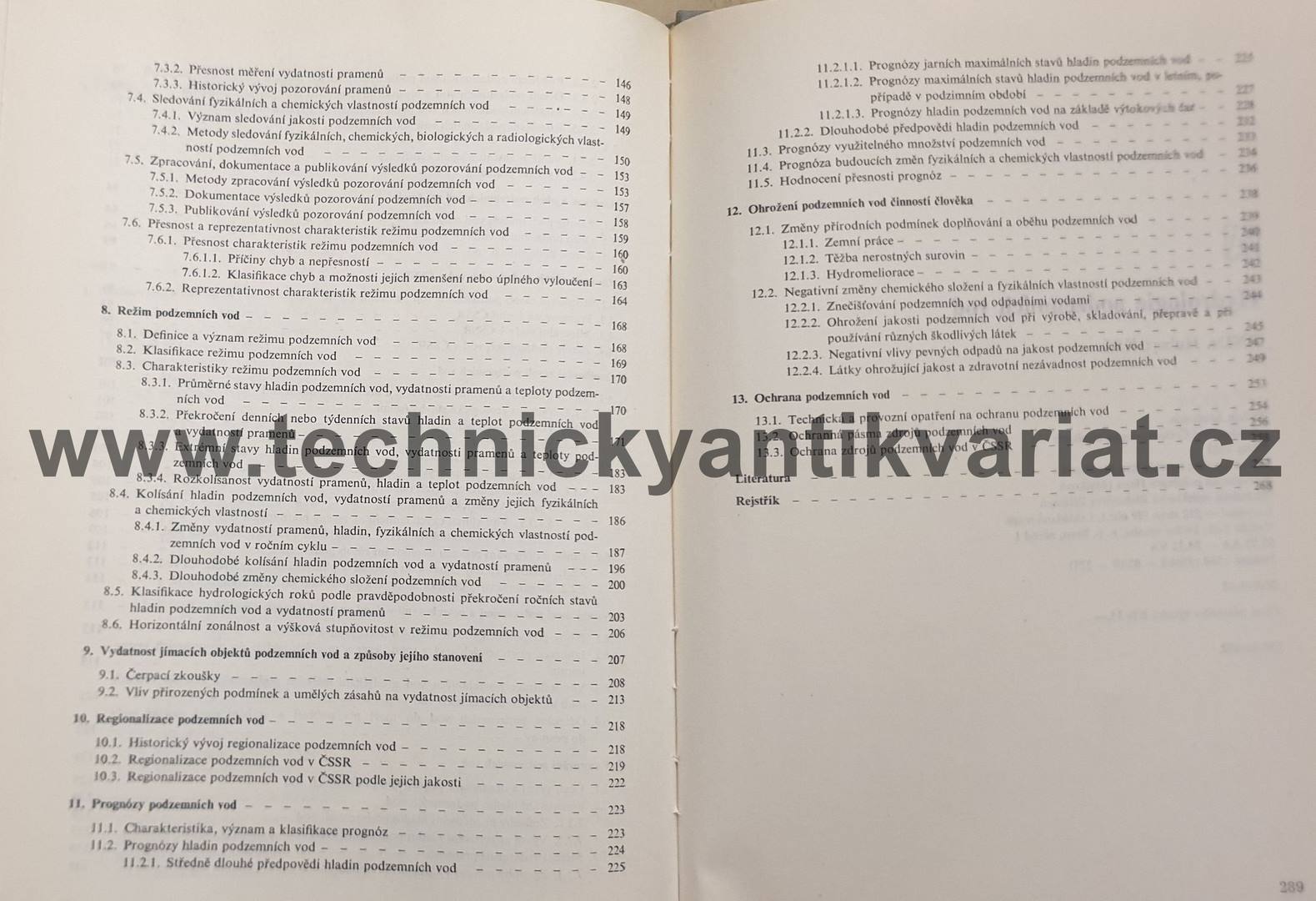 Hydrologie podzemních vod - Hubert Kříž (1983)