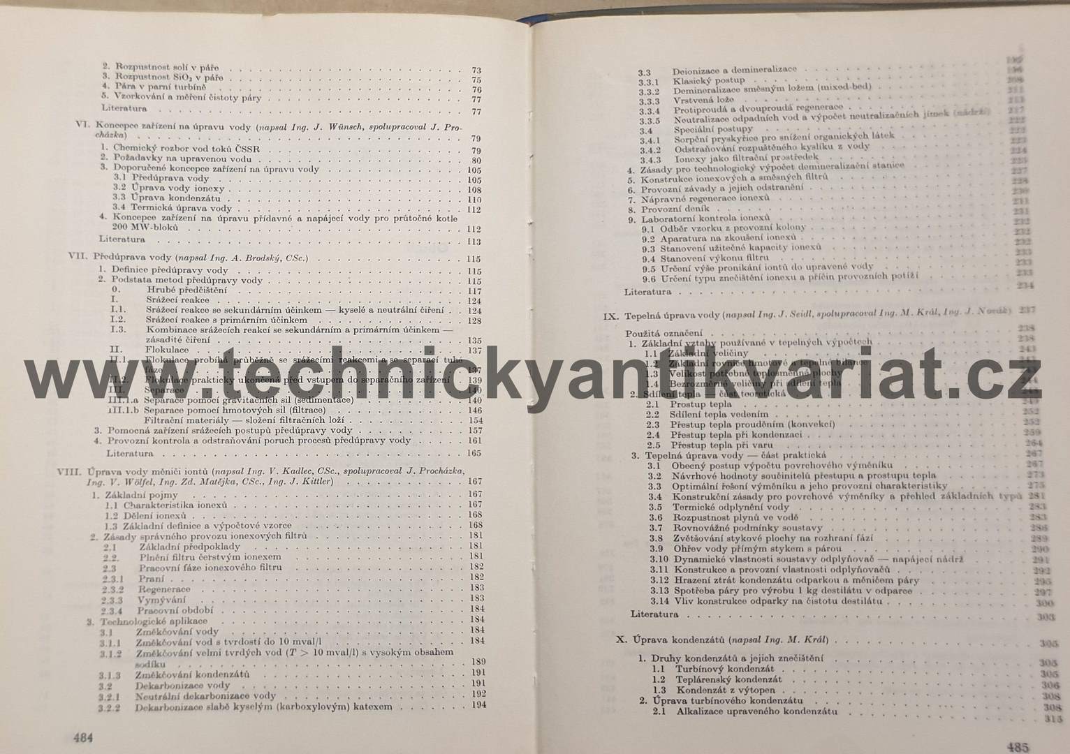 Technická příručka pro pracovníky oboru úpravy průmyslových vod (1973)
