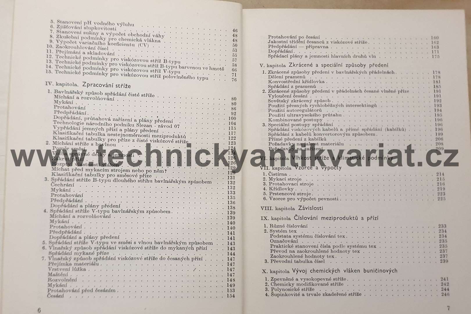 Viskozová stříž v prádelnách - Stanislav Vydra (1963)