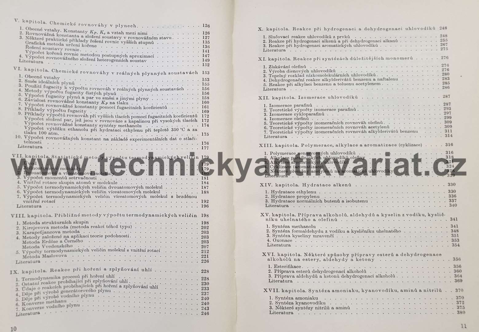 Termodynamické výpočty petrochemických pochodů - A. A. Vvedenskij (1963)