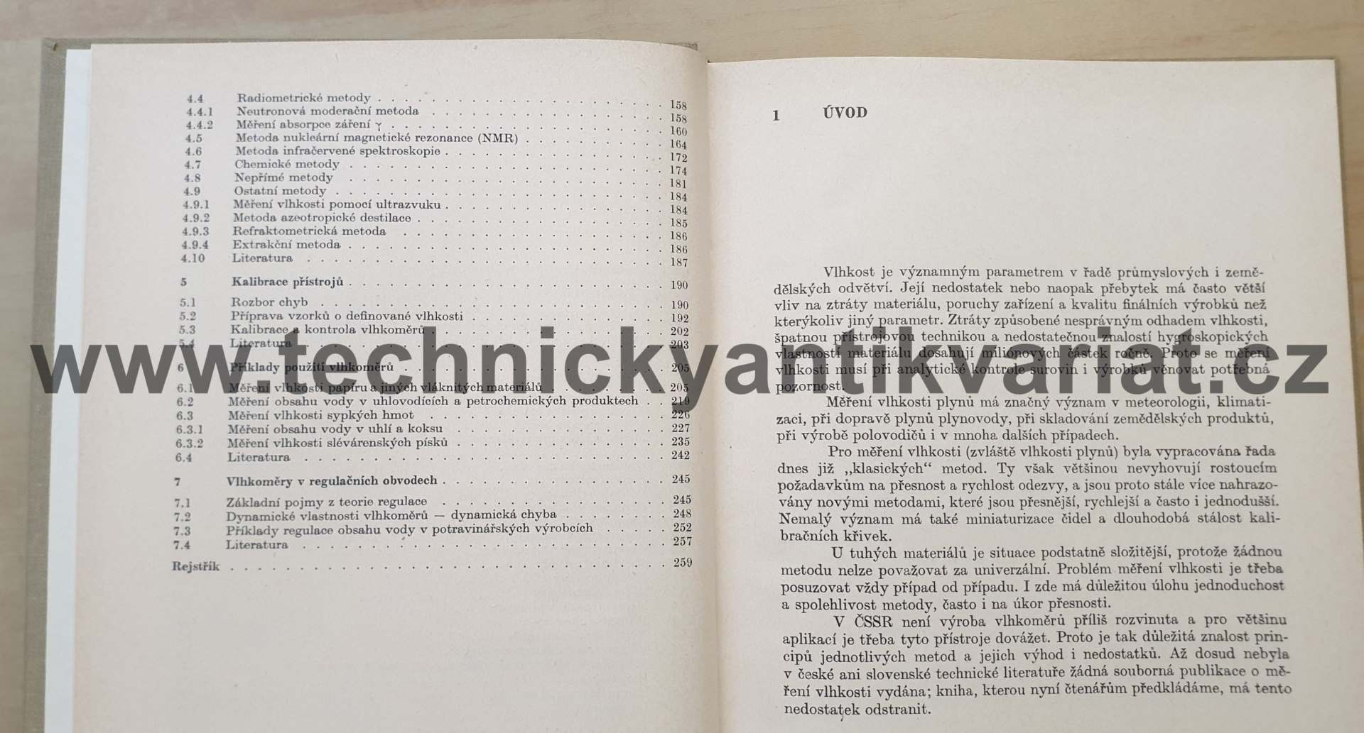 Měření vlhkosti - Fexa, Široký (1983)
