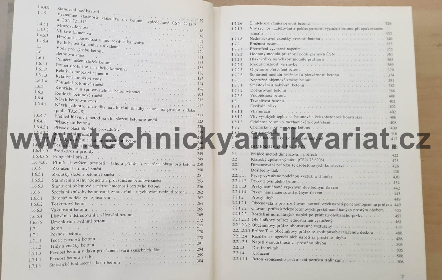 Betonové stavitelství I. - Jílek, Novák (1986)