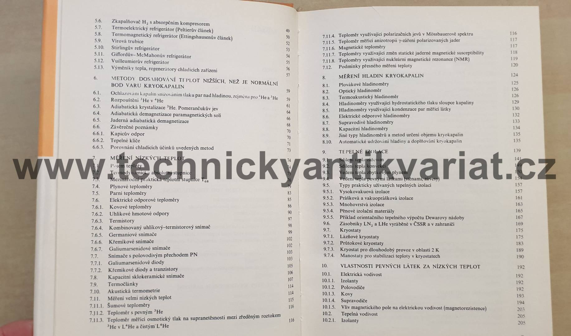 Kryogenní technika - J.Jelínek, Z.Málek (1982)