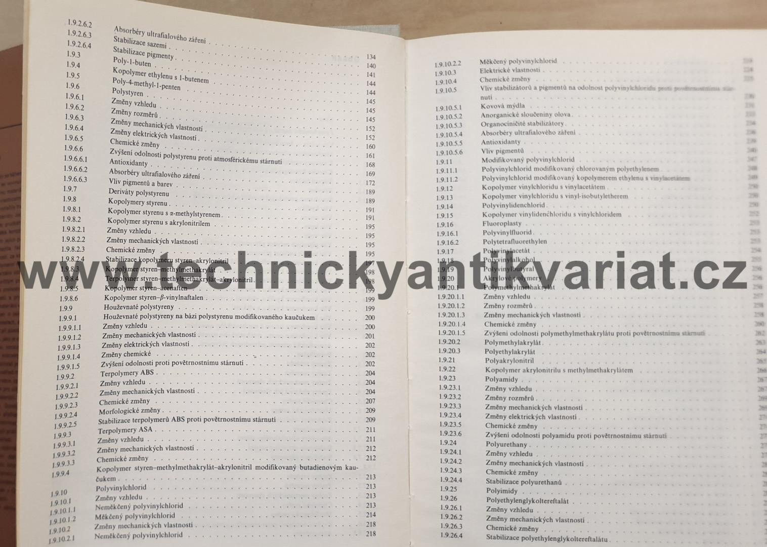 Odolnost plastů a pryží - Břetislav Doležal (1981)