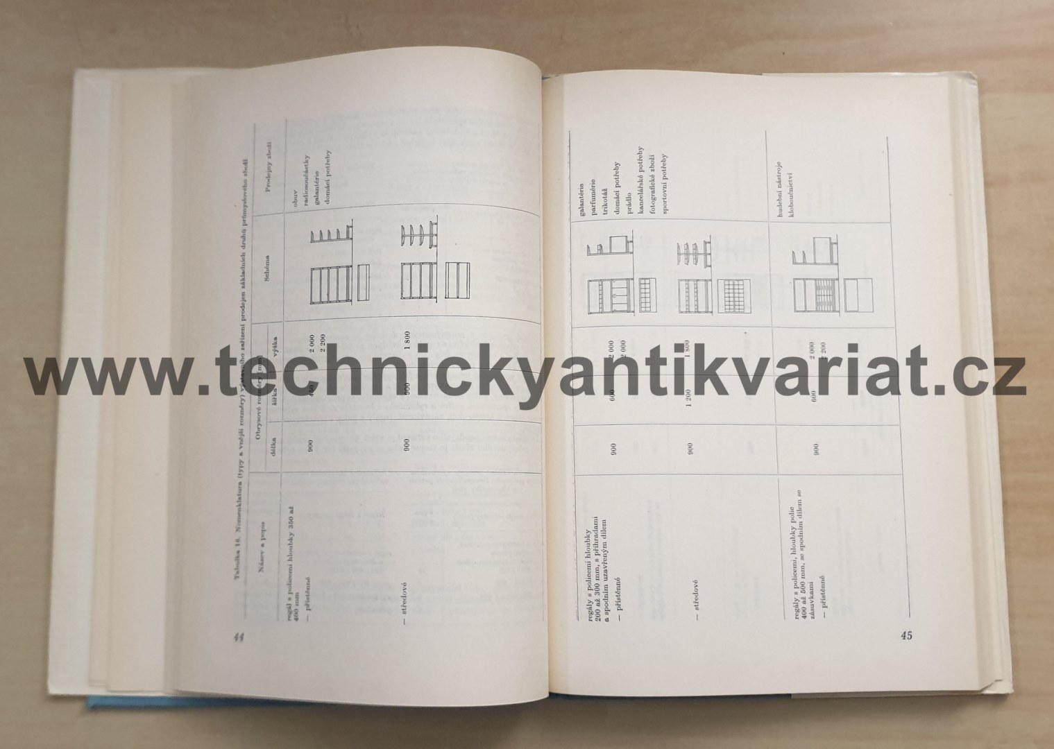 Interiér a zařízení budov pro obchody a služby (1978)