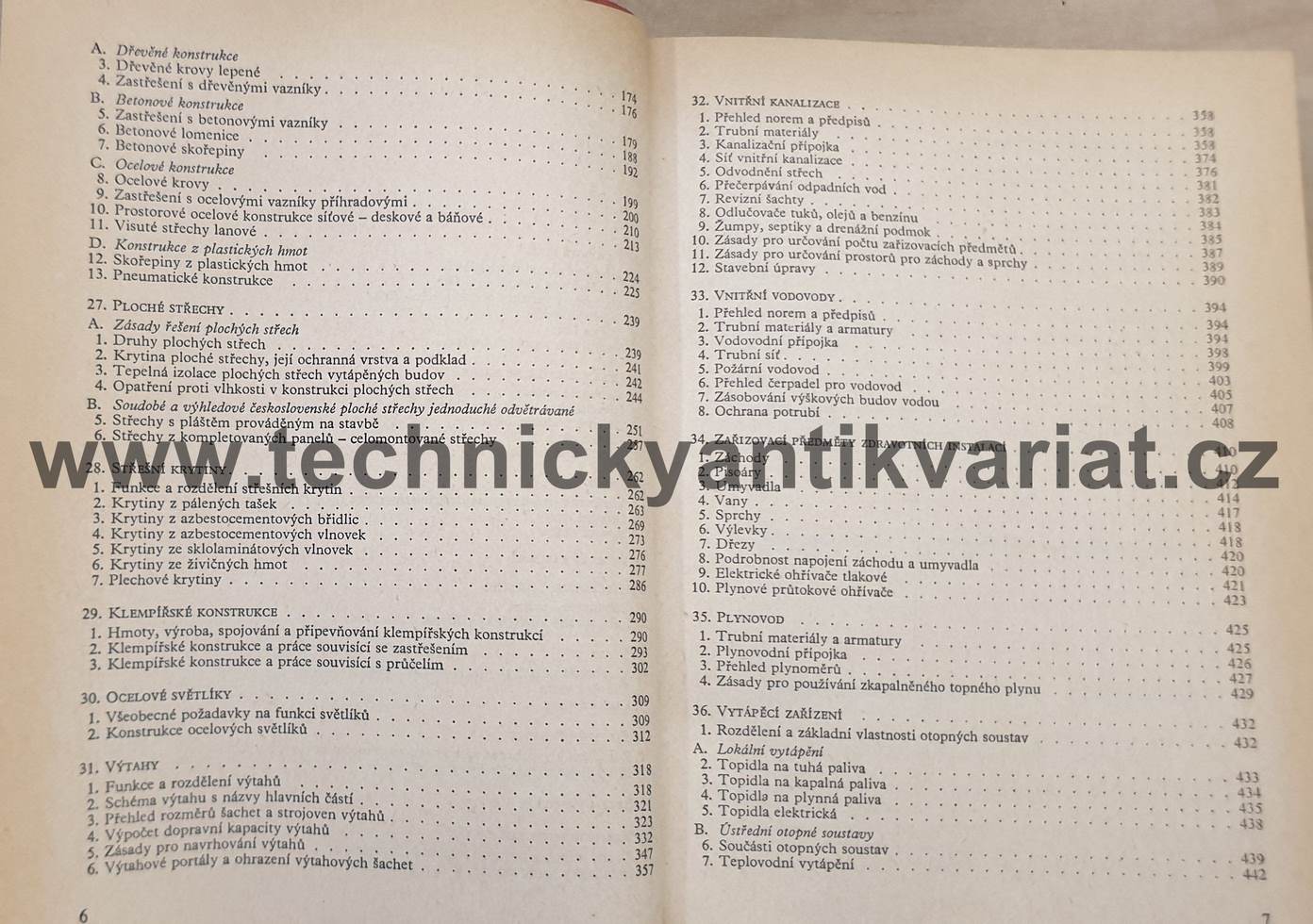 Konstrukce pozemních staveb II. (1971)