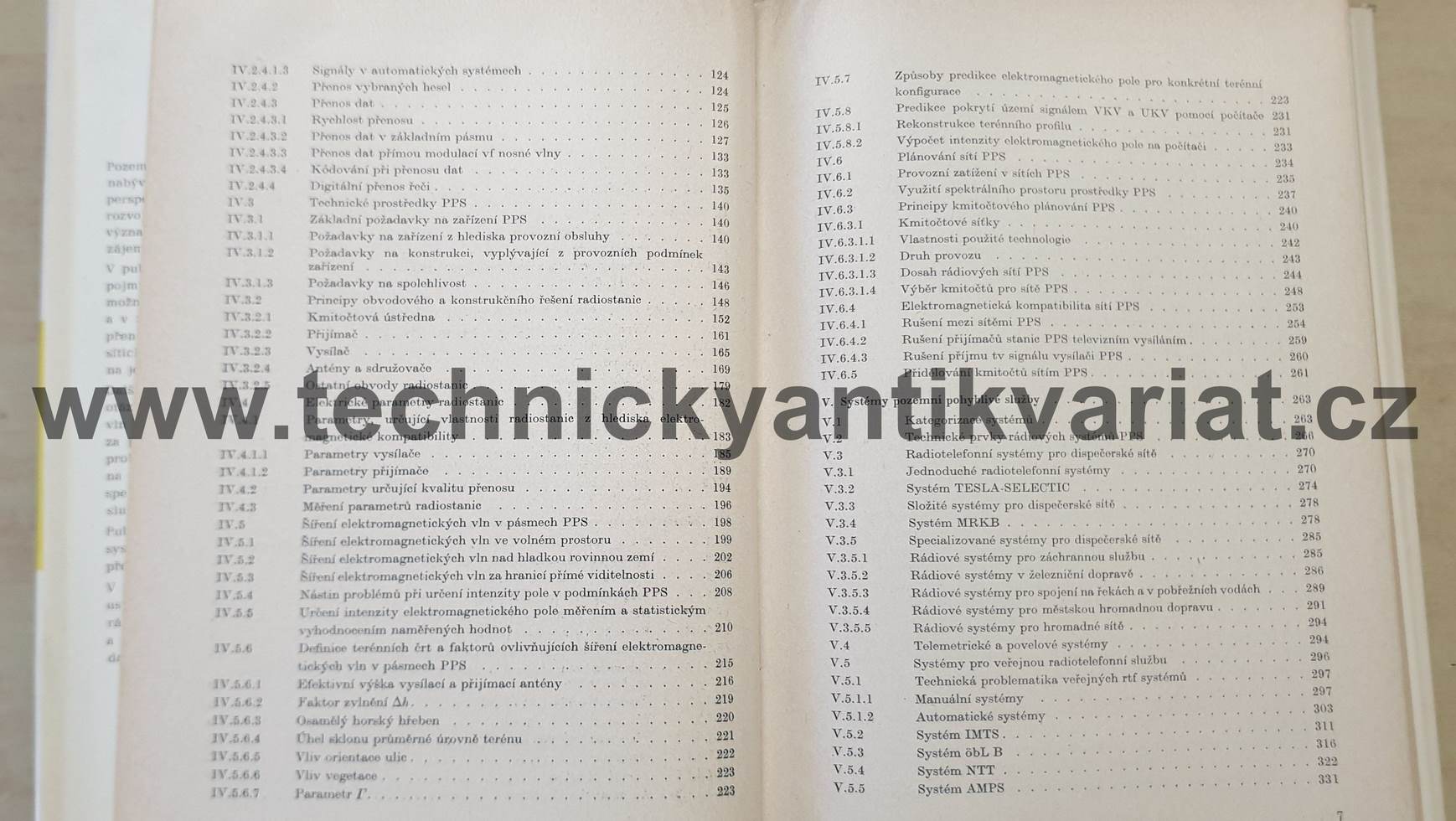 Pozemní pohyblivé radiokomunikační služby - E. Linhart (1982)