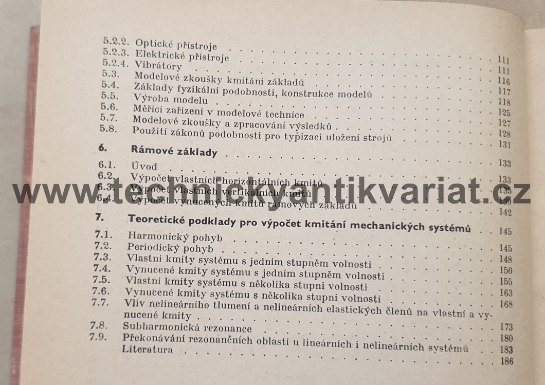 Pružné ukládání strojů - Půst, Lada (1965)