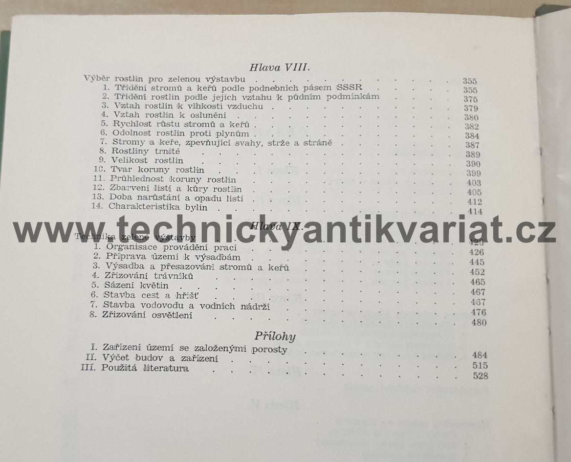 Zeleň ve stavbě měst - L.B.Lunc (1954)