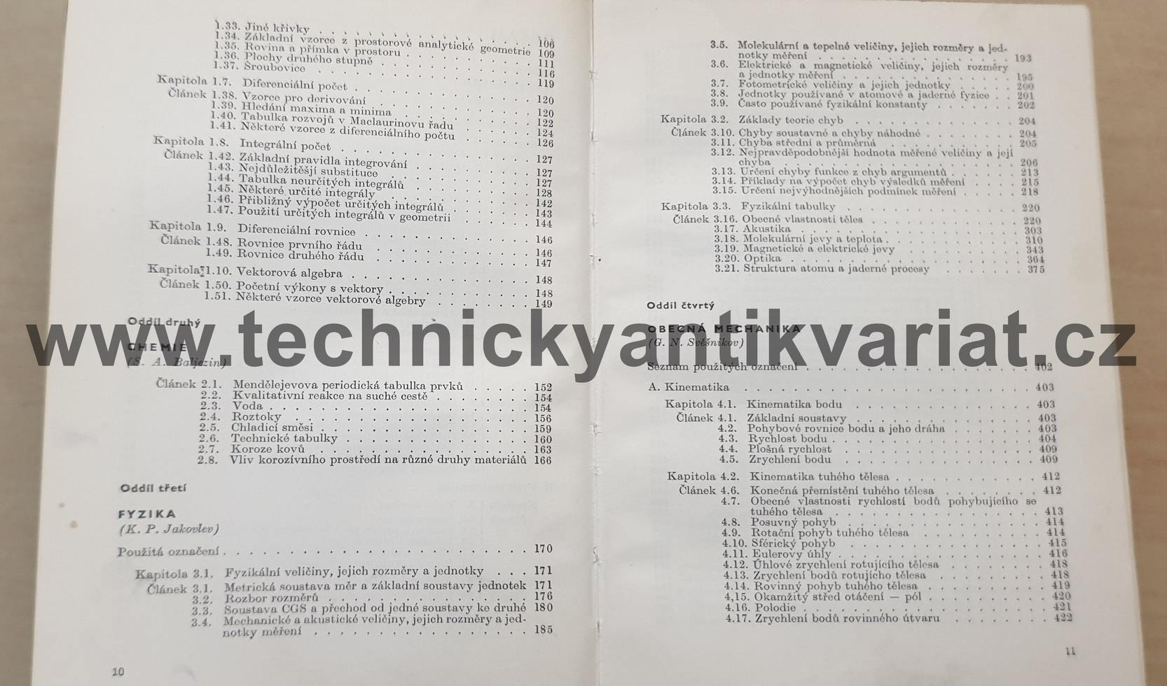 Fyzikálně technická příručka I. (1963) 