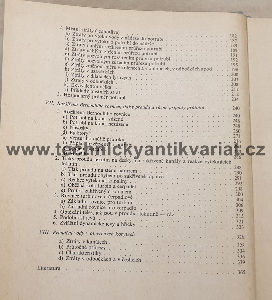 Proudění tekutin potrubím a kanály - Arnold Procházka (1962)