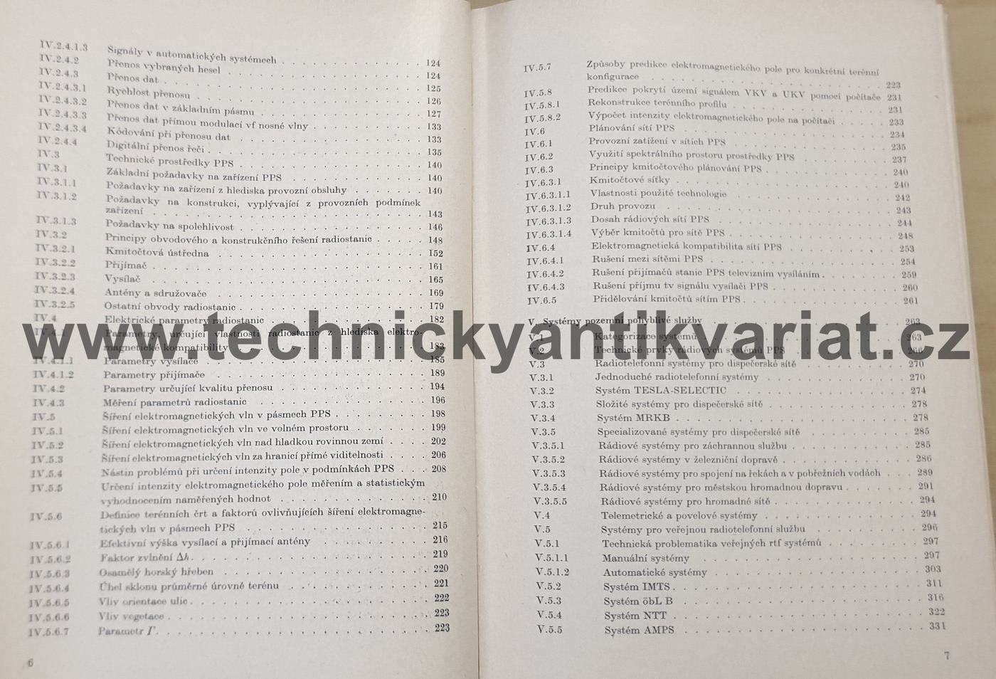 Pozemní pohyblivé radiokomunikační služby - E. Linhart (1982)