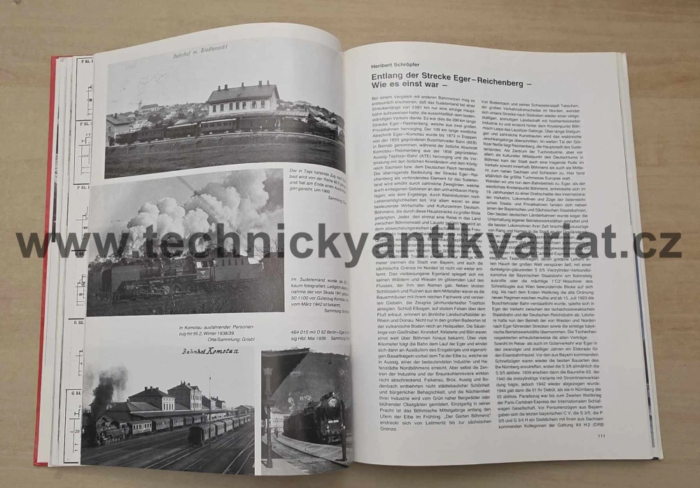 Eisenbahnen im Sudetenland - Siegfried Bufe, Heribert Schröpfer (1991)