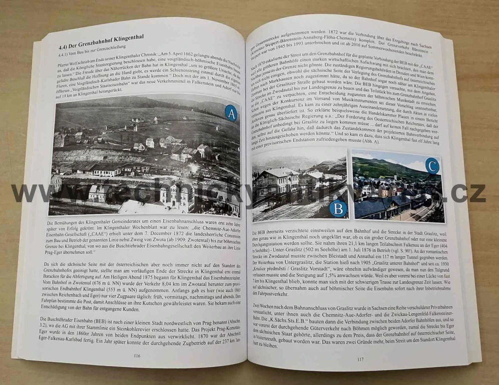 170 Jahre Eisenbahn im Vogtland, 150 Jahre Eisenbahn im Egerland, 130 Jahre EB Graslitz – Klingenthal.