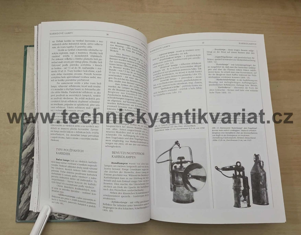 Banské lampy: História a vývoj v podmienkach baníctva na území Slovenska (1995)