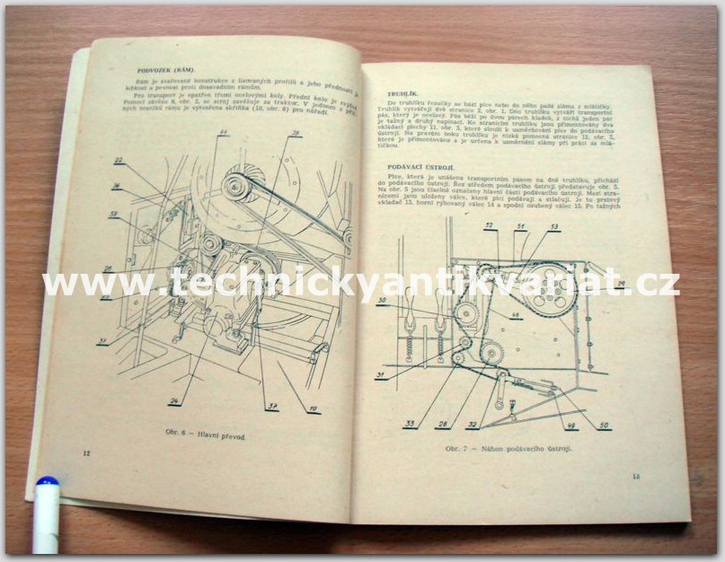 Řezačka ŘVM - 42, výfuková motorová 