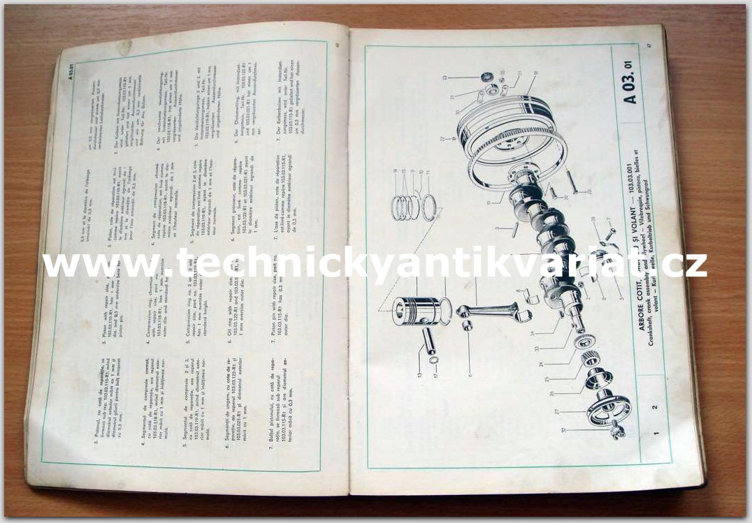 Traktor 650M, 651M universal - katalog náhradních dílů (1970)