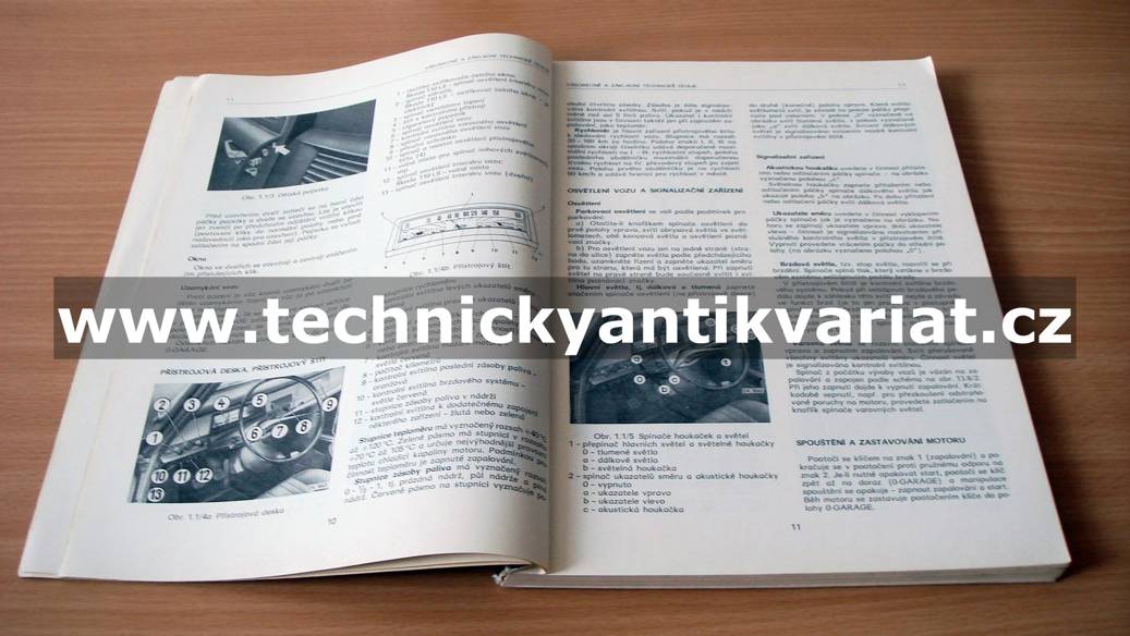 Škoda 100,100L,110L,110LS - Dílenská příručka (1974)